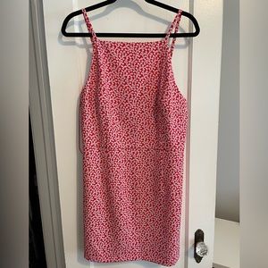 French Connection Dress | Red printed mini dress